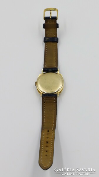 Dugena men's 14 carat gold watch