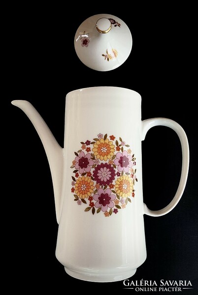 Alföldi display case fire flower coffee pot spout