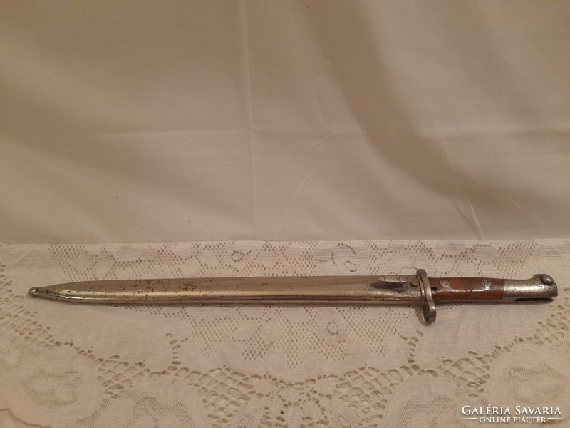 1,-Ft Gyönyörű állapotú Szerb Mauser hosszú bajonett