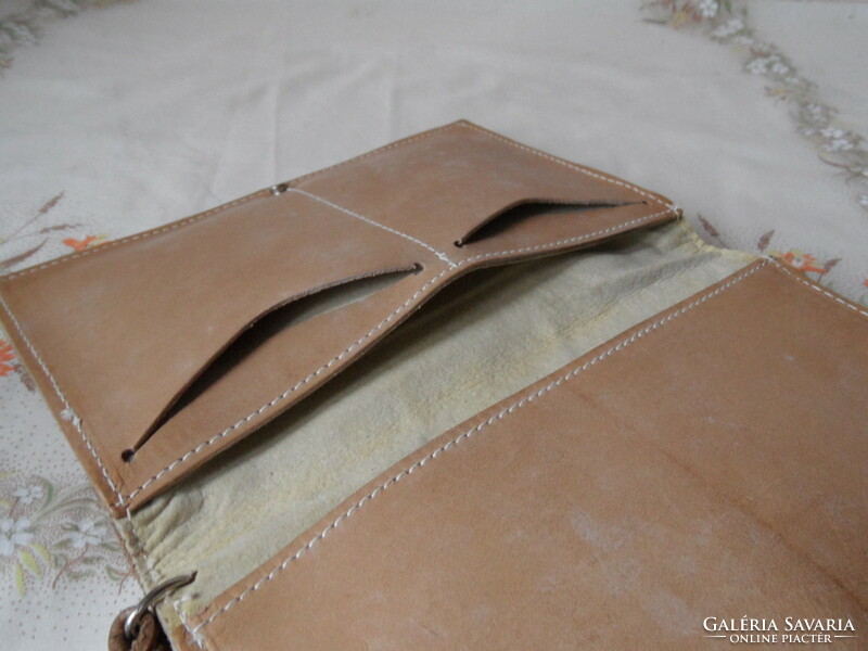 Retro cowhide car bag (saddle fabric)