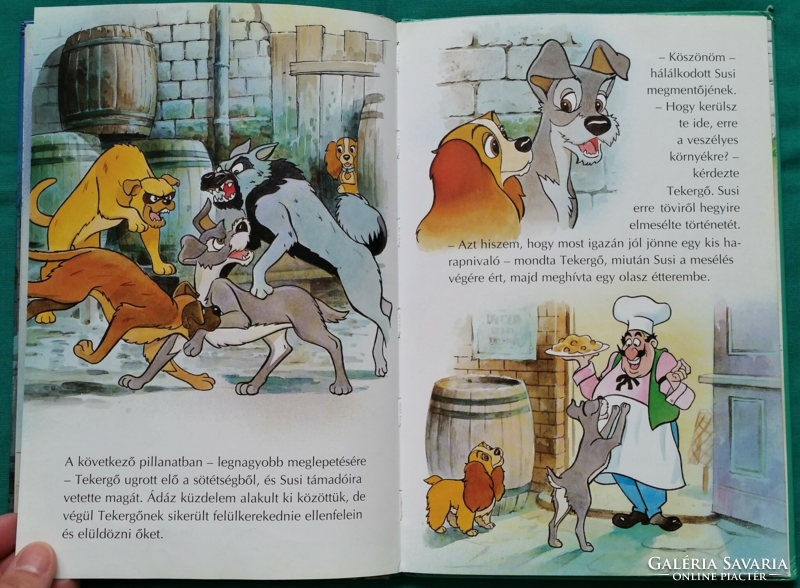 Disney Könyvklub: Susi és Tekergő - Klasszikus Walt Disney mesék > Állatmesék