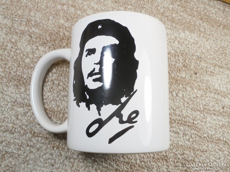 Ceramic mug with portrait of Che Guevara politician, Marxist revolutionary