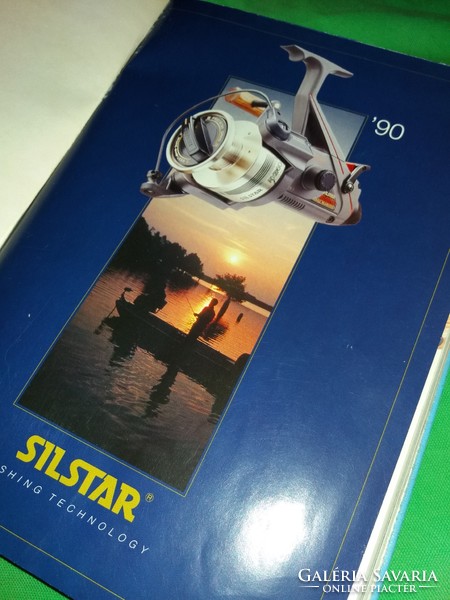 1990 - 91.Branded quality fishing product catalogs bound in books according to the pictures