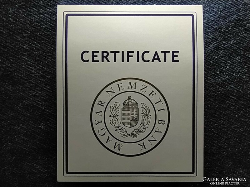 Hungary raoul bott 2023 certificate (id78045)