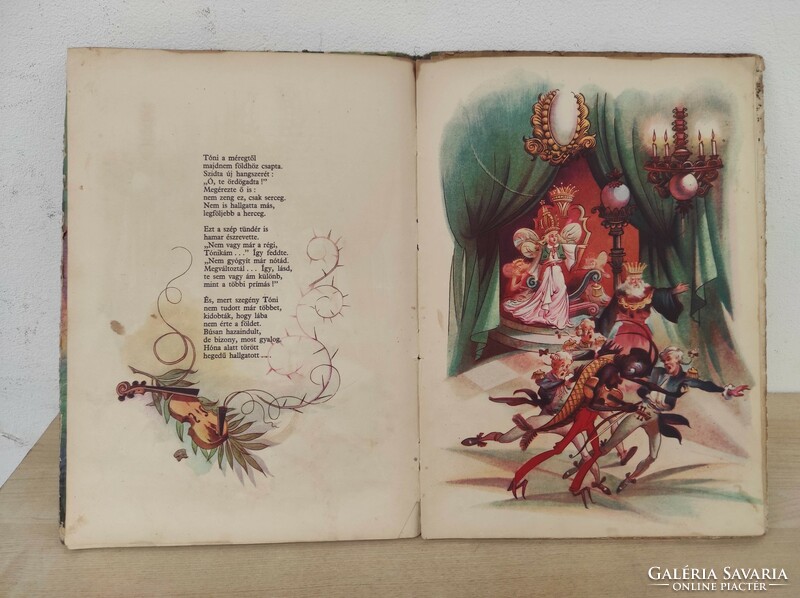 Antique story book story book children's literature túcsök toni 884 7454