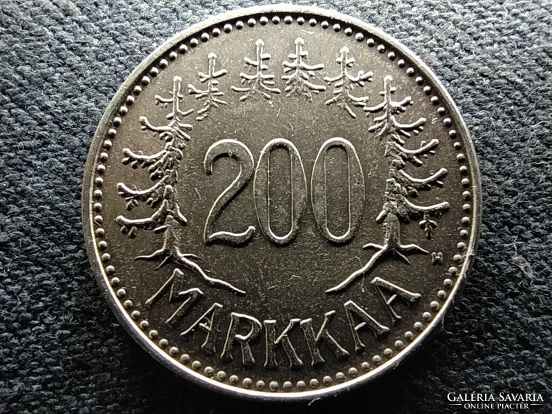 Finnország Köztársaság (1919-napjainkig) .500 ezüst 200 Márka 1957 H (id72817)