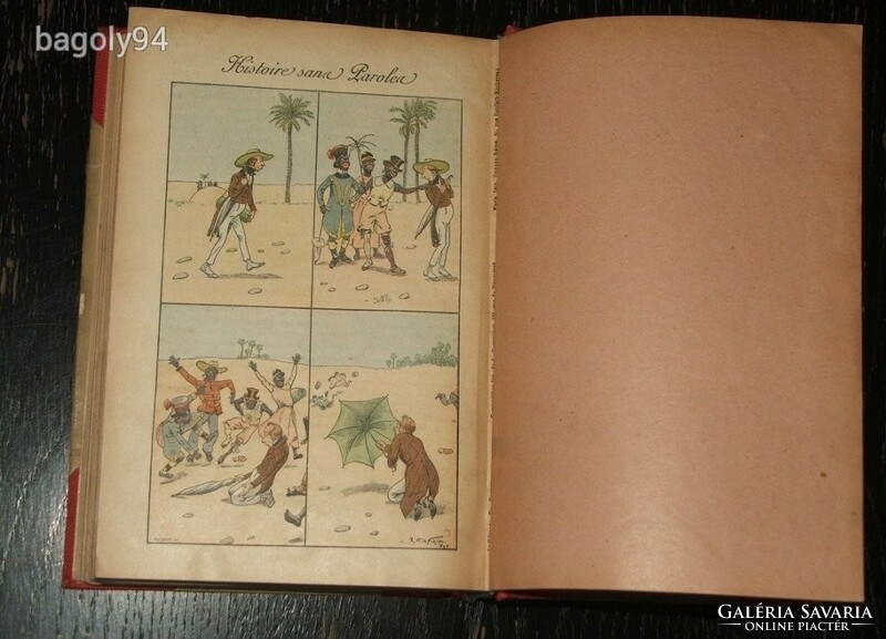 MON JOURNAL Recueil illustré en Couleurs 1897 - antik francia gyermeklap évfolyama bekötve
