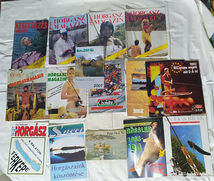Fishing magazines for sale