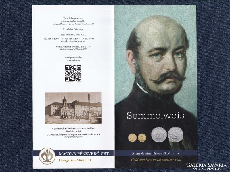 Semmelweis Ignác halálának 150. évfordulója 2015 prospektus (id77892)