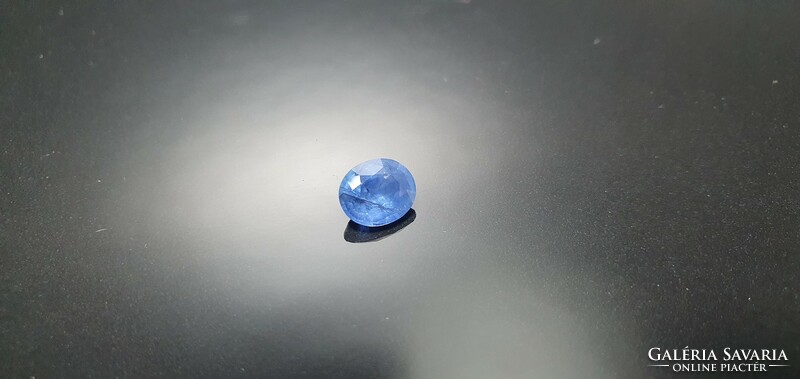 Blue Sapphire Ceylon Silan Sapphire 1,228 Cts. With certification.