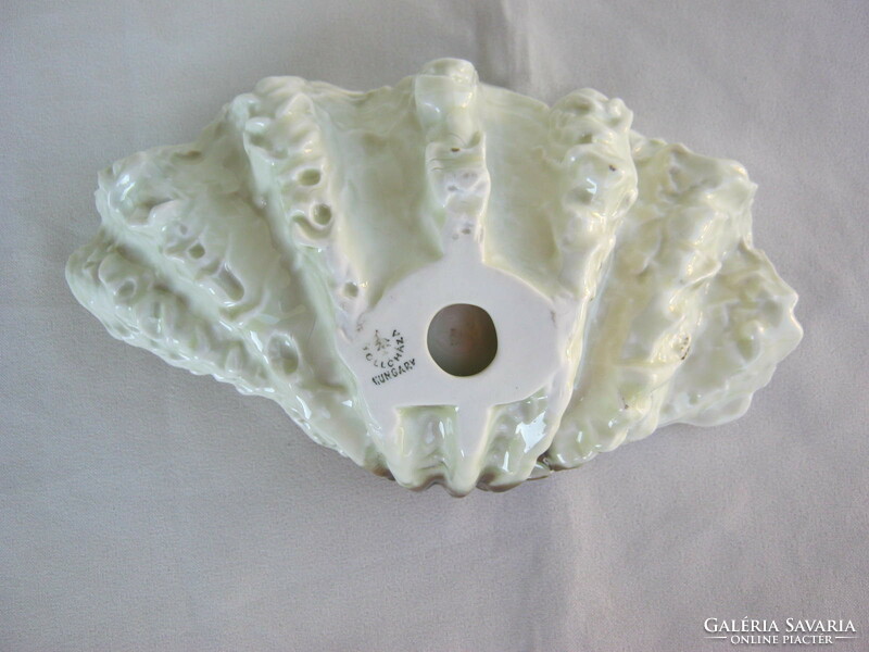 Hollóháza porcelain sea shell