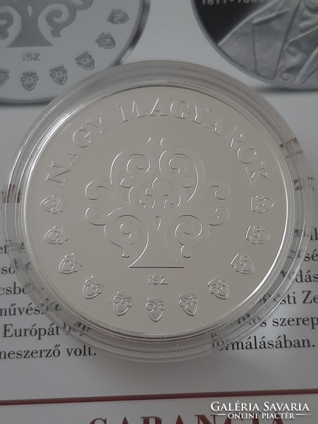 Commemorative medal for the 200th anniversary of the birth of Ferenc Liszt, the most famous Hungarian composer-pianist