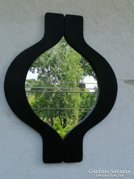 Retro modern craftsman mirror