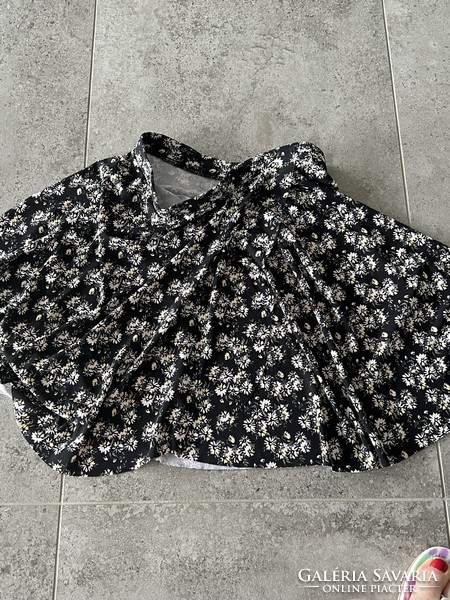 Fb sister elastic waist floral mini skirt
