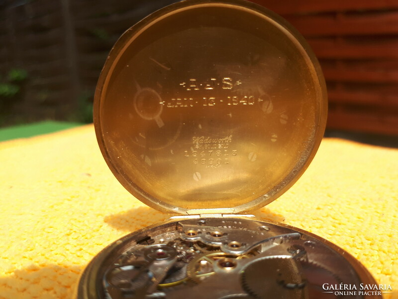 Swiss (1930) movado gold (14k) pocket watch, perfect operation!