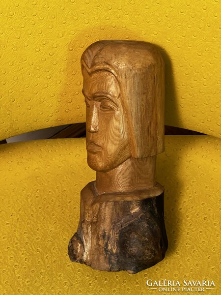 Transylvanian wood sculptor István Salló-1932-2003