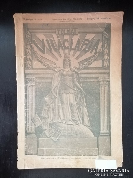 TOLNAI VILÁGLAPJA 1910 X. 10