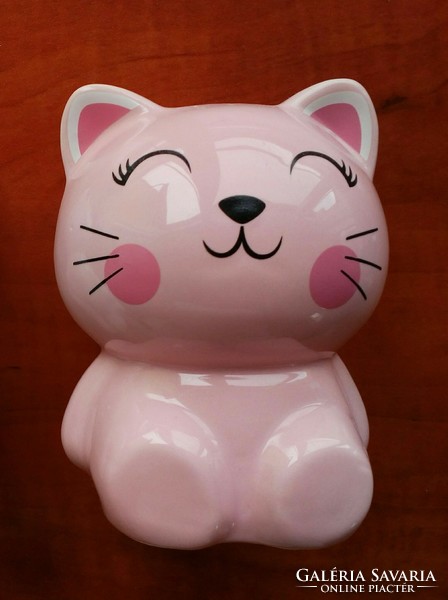 Ceramic cat, cat bush