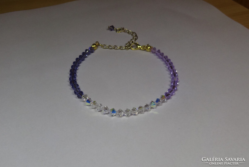 Swarovski crystal bracelet, a combination of 3 colors, very beautiful jewelry.