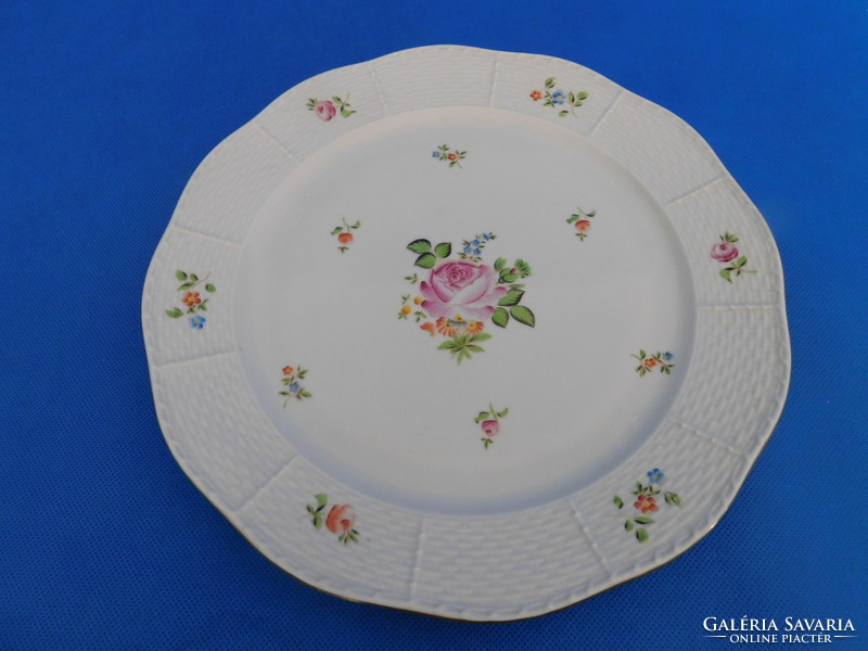Herend rose cake plate