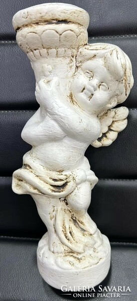 Putty, angelic candle holder