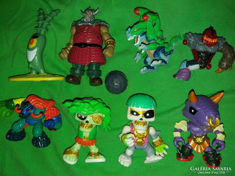 Retro action and sci-fi fantasy figure pack of various brands in one, according to the pictures