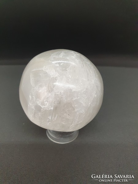 Selenite mineral ball 7 cm in diameter