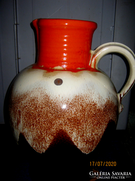 Xxl fat lava vase floor vase ü ceramics