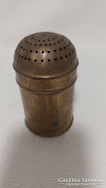 Holder made of antique brass???? It is in very good condition!