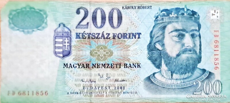 200 régi magyar forint