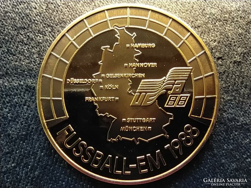 Federal Republic of Germany Football 1988 Medal (id61389)