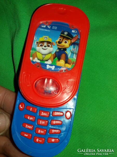 Retro tobacconist bazaar goods paw patrol toy mobile phone in good condition according to the pictures