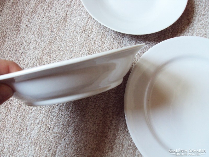 Porcelán régi tányér, tányérok 3 db