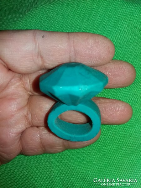 Retro gumi gyémántgyűrű alakú RADÍRGUMI szép állapot a képek szerint