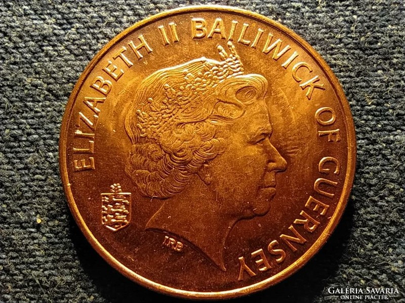 Guernsey II. Erzsébet tehén 2 penny 2003 (id55155)
