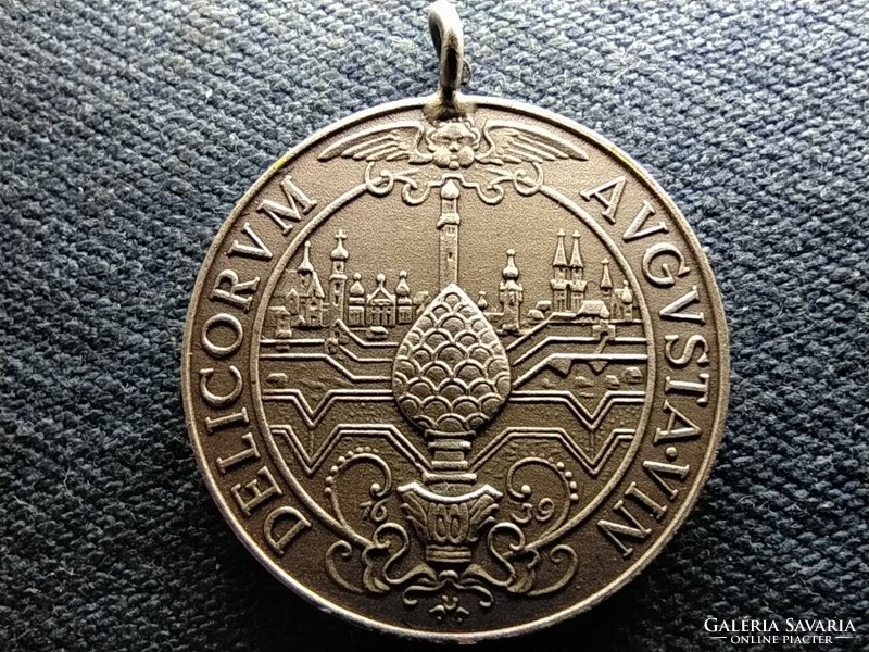 Osztrák Kereskedelmi Kamara Hűséges szolgálatáért ezüst emlék medál (id69406)