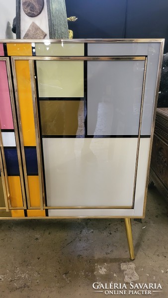 Mid century murano glass chest of drawers