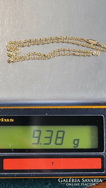 18 K arany nyaklánc 9,38 g