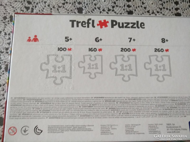 Treff puzzle, Unikornis, 5 év feletti, 100 db, Alkudható
