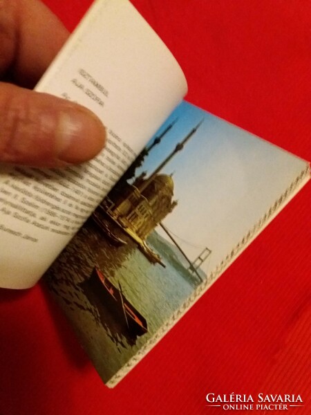Régi IBUSZ TÖRÖKORSZÁG -ISZTAMBUL színes képes katalógus brossúra könyv szép állapot a képek szerint