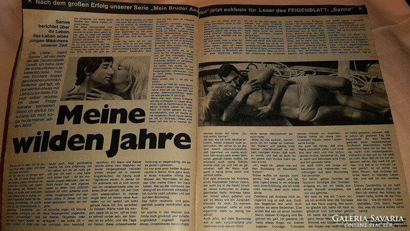 FEIGENBLATT Német erotikus magazin a 70-es évekből - No10