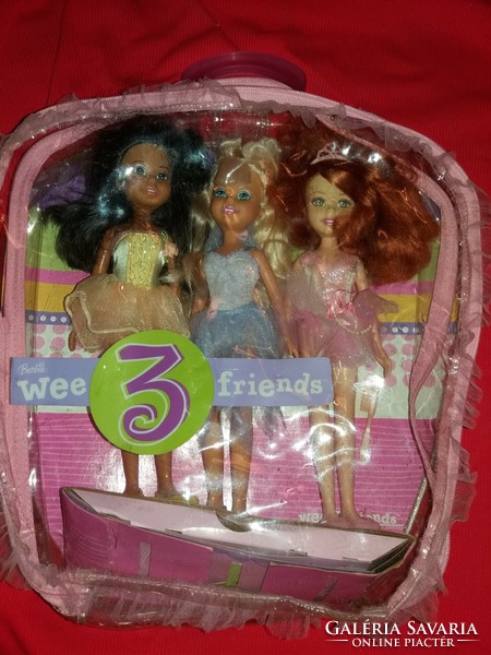 Original mattel barbie wee 3 friends miranda stacie and janet dolls original packaging as shown in the pictures