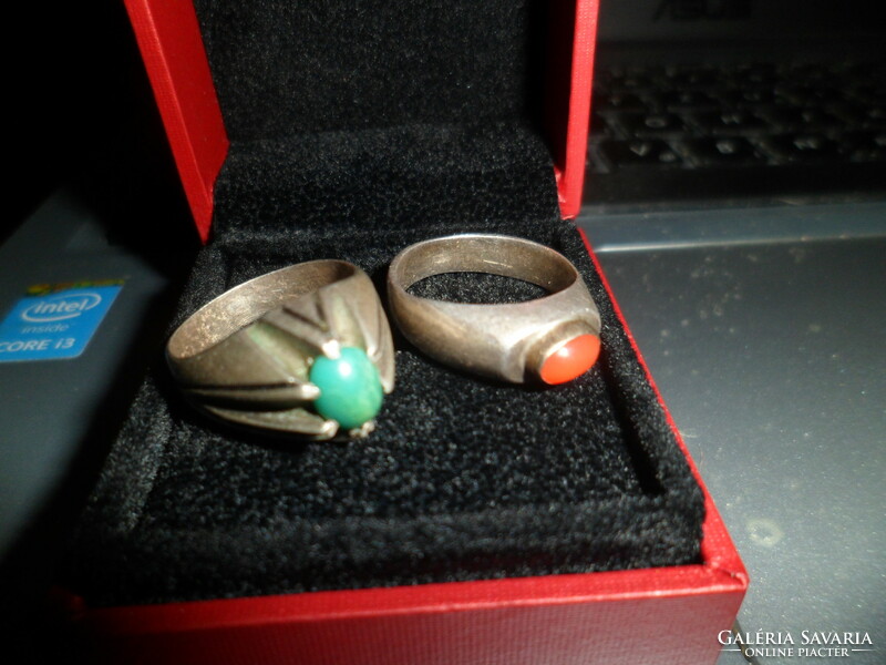 2 db antik gyűrű