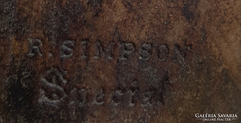 Antik R. Simpson golfütő