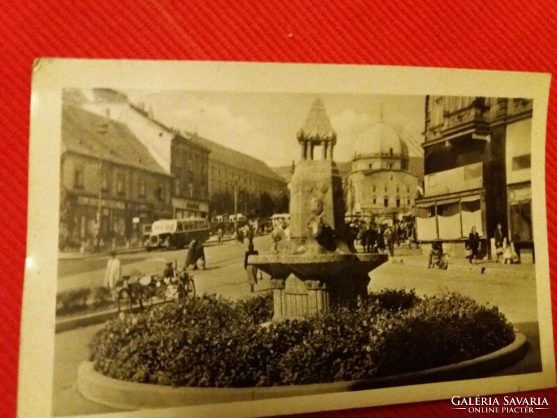 Antique Pécs Fine Arts Foundation postcard in black and white in good condition as shown in the pictures