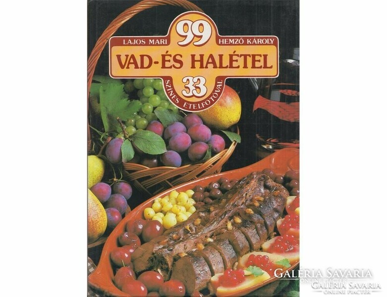 99 Game and fish food with 33 color food photos