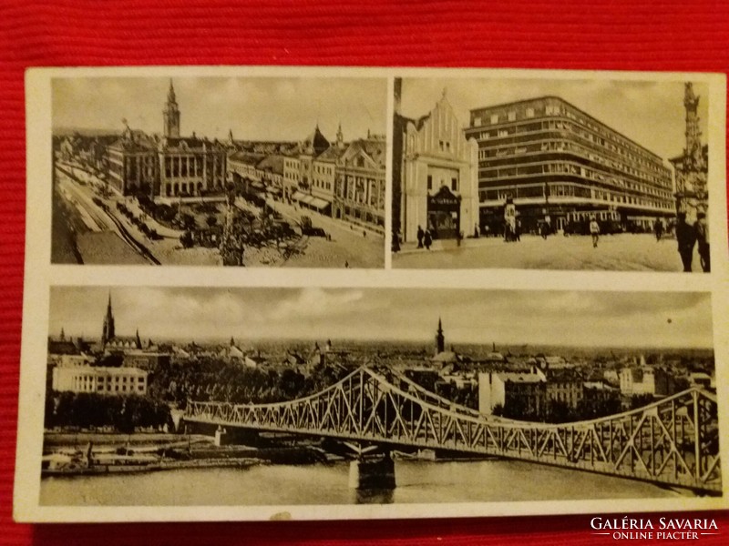 Antique Novi Sad photo postcard sepia in good condition according to the pictures