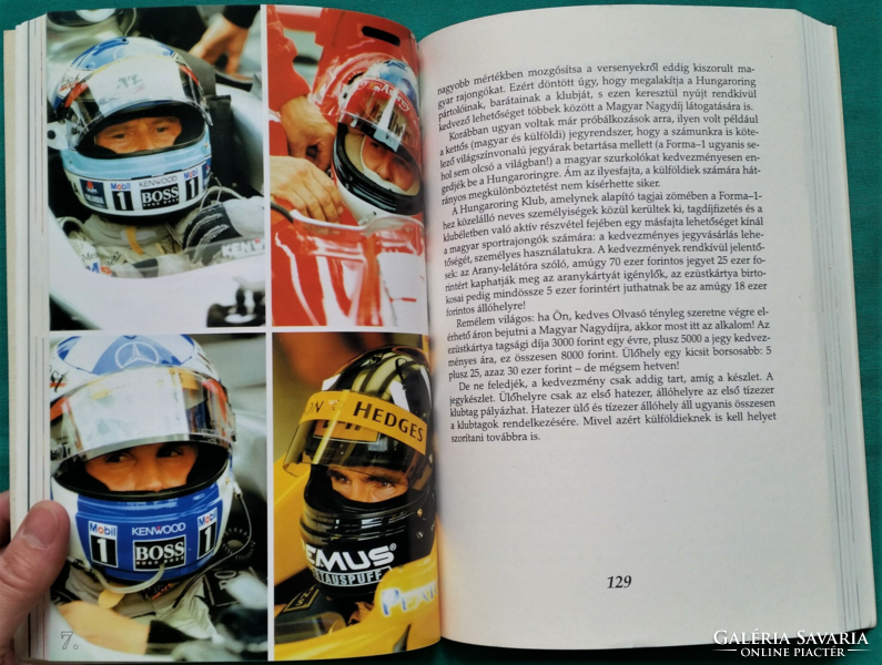 Sándor Dávid: forma-1 stories '99 - with a foreword by András Frankl > car-engine > forma-1