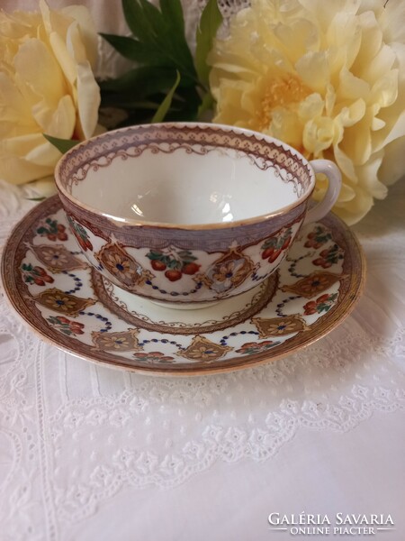 English porcelain cup set