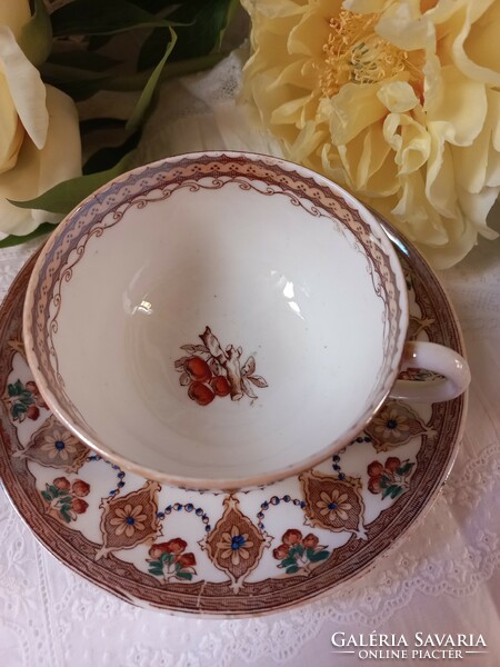 English porcelain cup set
